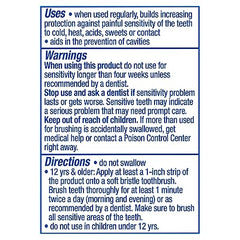 Two 7oz tubes in Crest Premium Plus Sensitive pack