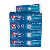 Pack shot of Crest Pro-Health Advanced Antibacterial Protection Toothpaste Mint Burst pack of 4 tubes, 5 oz each