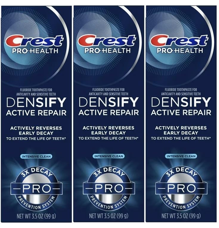 Crest Pro-Health Densify toothpaste intensive clean 3.5 oz pack of 3