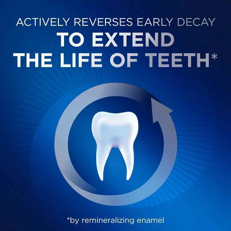 Twice-daily brushing with Crest Pro-Health Densify