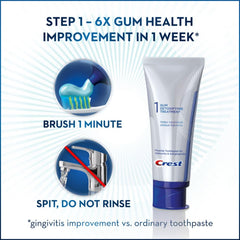 Graphic of activated foam formula penetrating gums