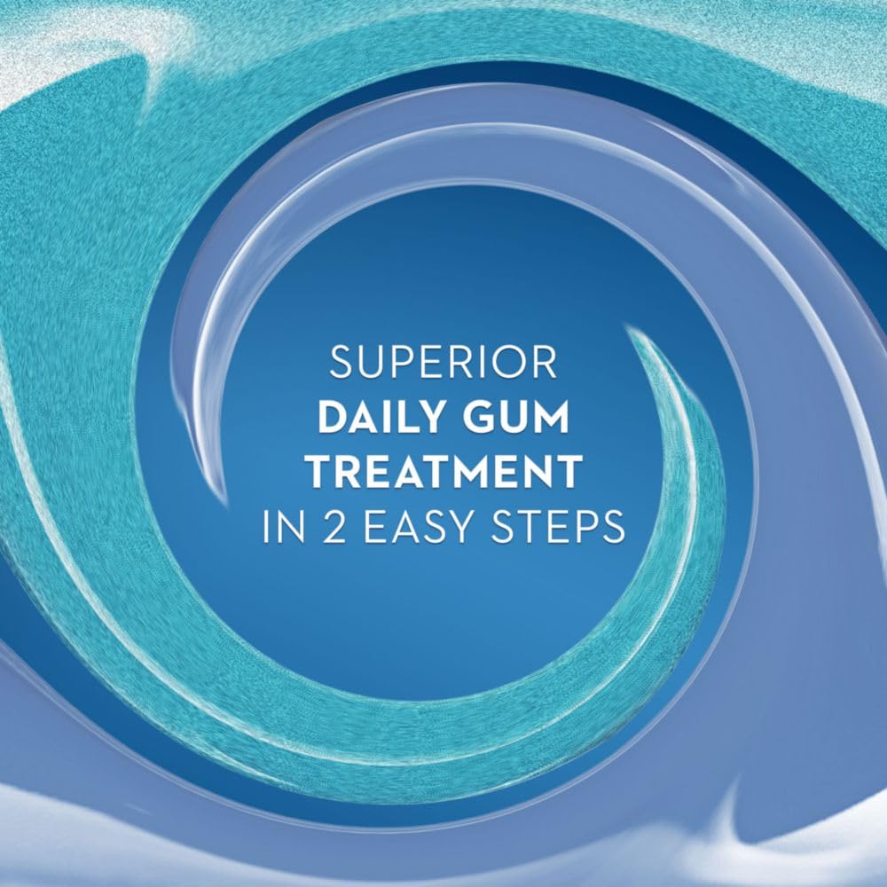 Toothpaste Step 1 tube for gum health in Crest two-step system