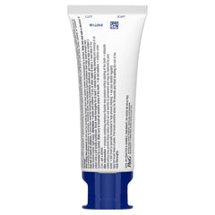 Back of Crest toothpaste box with usage information