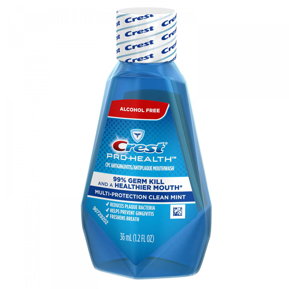 Crest Pro-Health Multi-Protection label with benefits