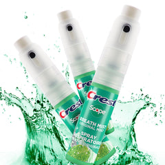 Total 0.72 oz Crest Scope Mint Breath Mist 3-pack