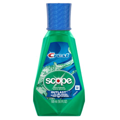 Crest Scope Outlast Mouthwash Long Lasting Peppermint 3-Pack bottle 2