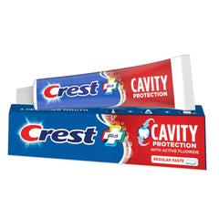 Three Crest Toothpaste tubes in a pack