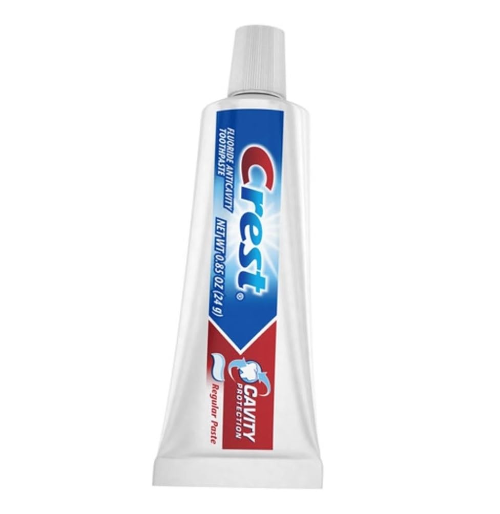 Hotel front desk handout Crest toothpaste 50-pack