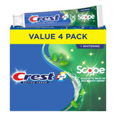 Crest Whitening Plus Scope toothpaste packaging