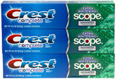 Crest Complete toothpaste 8.2 oz three-pack - front view