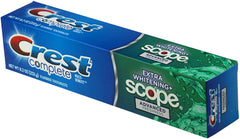 Crest Complete toothpaste 8.2 oz tubes with mint flavor label