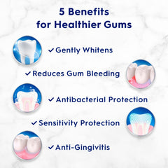 Gum health benefits illustration for Crest Pro-Health Gum Restore