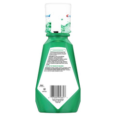 Back label details of Crest Scope Scope Classic Mouthwash
