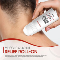 Herbal blend illustration highlighting muscle and joint support