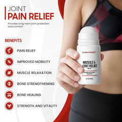 Product packaging and branding for Crestline Nutrition Muscle & Joint Relief