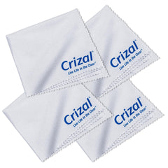 Crizal 4-pack microfiber cleaning cloths – hero image
