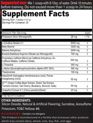 Crucible Pre-Workout Powder bottle close-up - Florida Sunshine branding