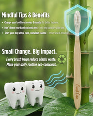 Durable and lightweight bamboo toothbrush handles