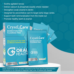 Made in USA badge on CrystLCare packaging