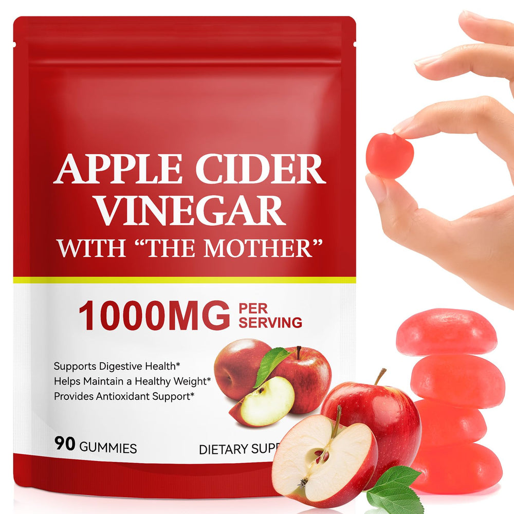 CSDLQNF ACV gummies bottle shows a tasty daily wellness option for digestion support.