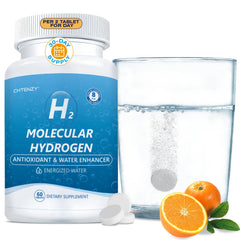 CHTENZY Hydrogen Water Tablets box and bottle on white background