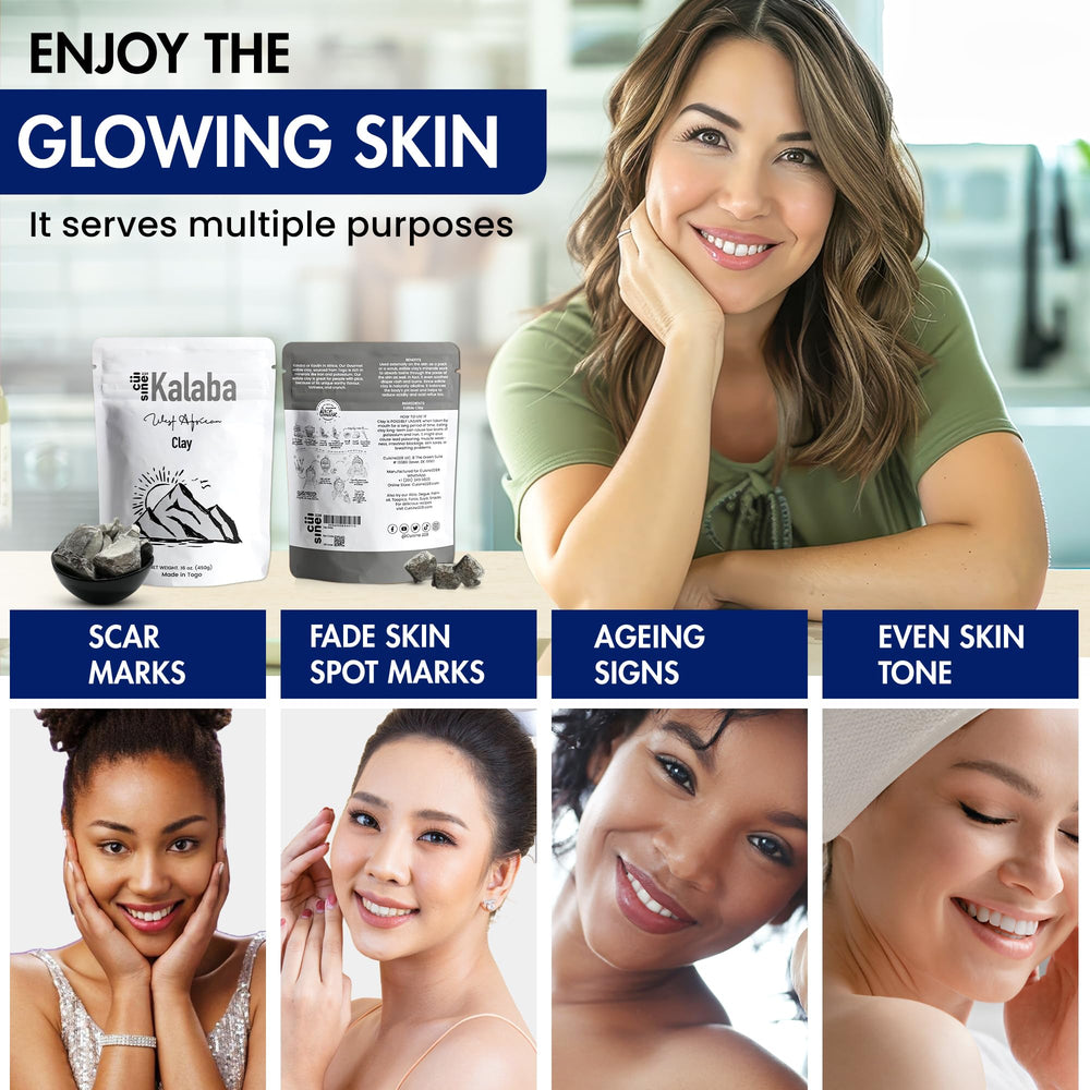 Cuisine228 Kalaba clay used with water for a balanced routine