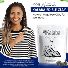 Cuisine228 Kalaba jar with scoop—easy daily use for edible wellness