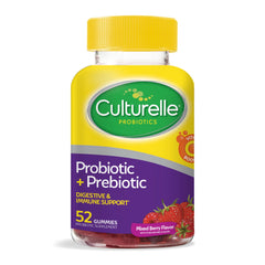 Culturelle Daily Probiotic Gummies Berry flavor packaging front