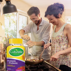Gluten-free, vegan and non-GMO labels on Culturelle packaging