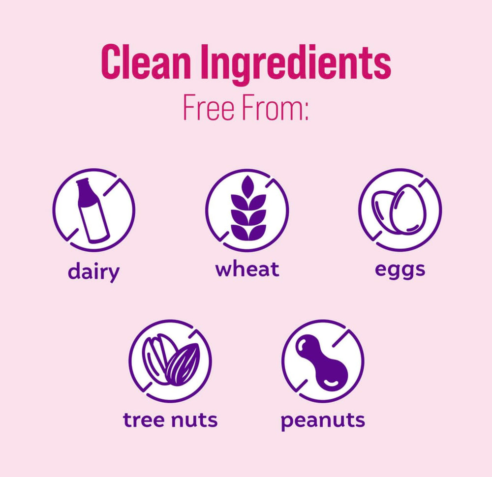 Infographic-style image showing uses and benefits of Culturelle Women’s Healthy Balance probiotics