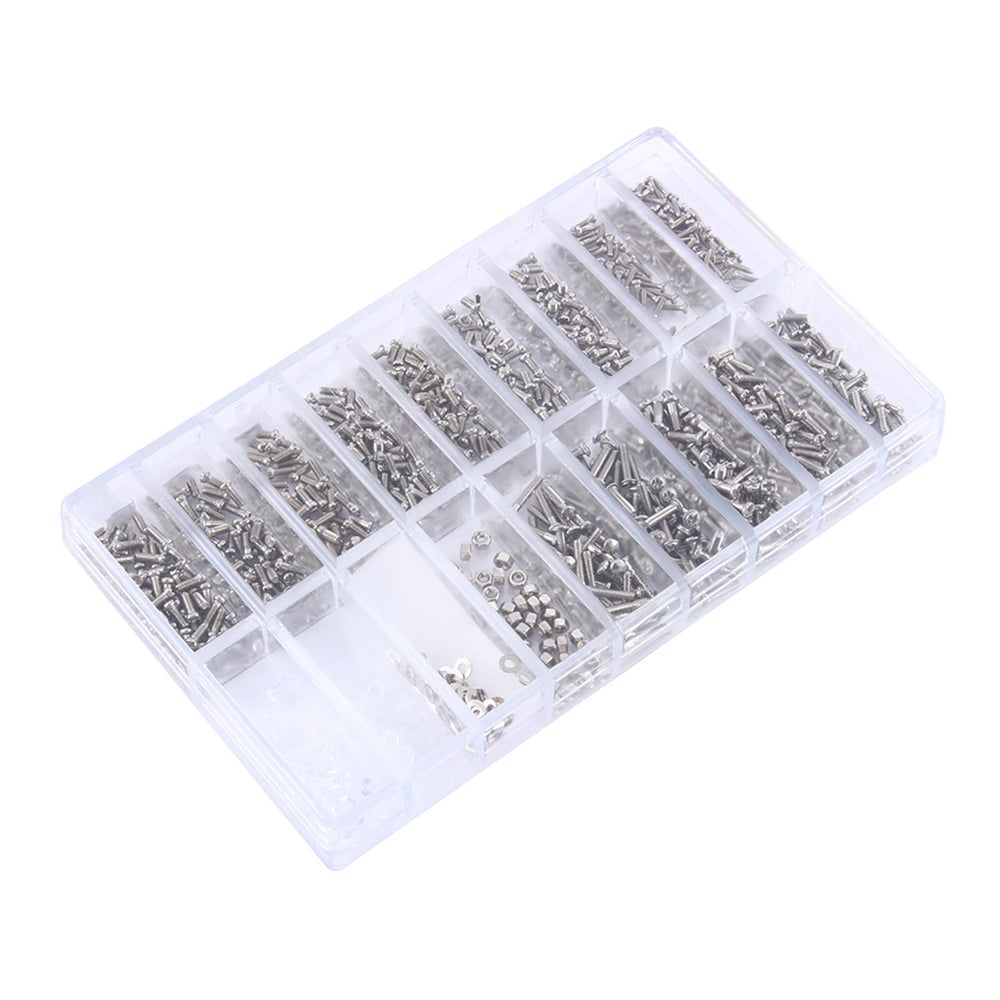 Contents displayed inside the kit box