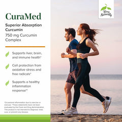 Liver and immune support features of CuraMed 750mg