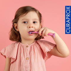 Single pack packaging for Curaprox Baby Toothbrush
