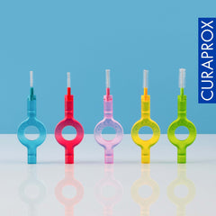 Compact display of Curaprox CPS 07 Prime interdental brush refills
