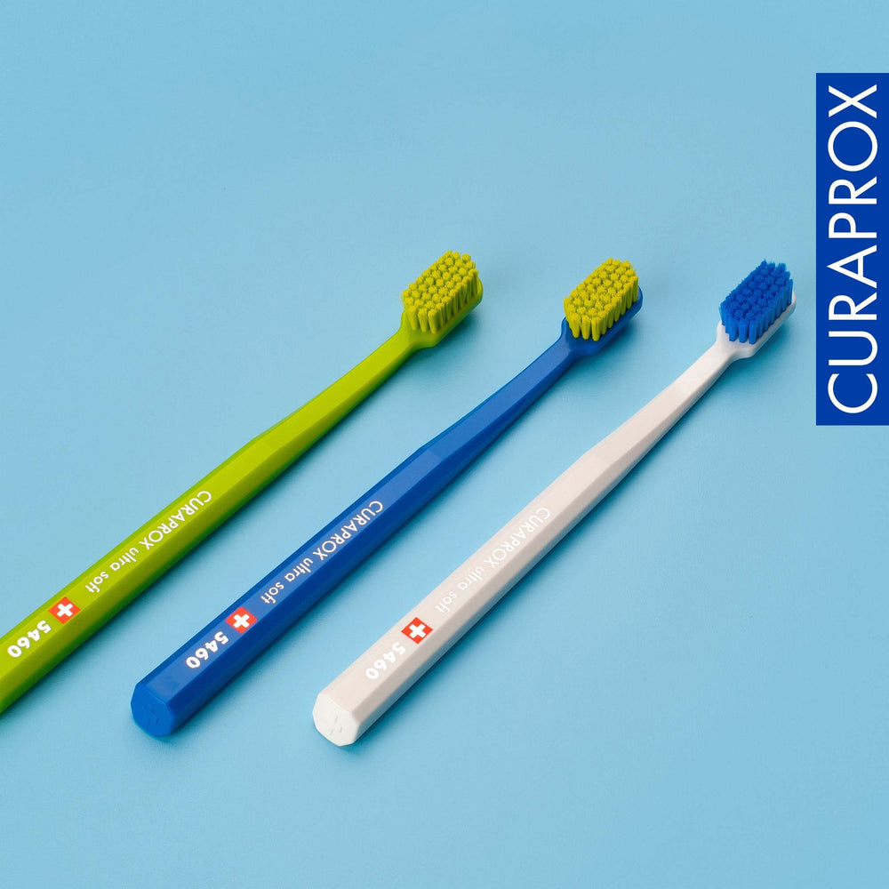 Swiss-made Curaprox CS 5460 3-pack packaging