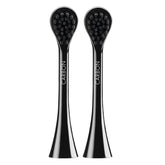 Curaprox Hydrosonic Brush Heads Black is White Carbon Duo – front view