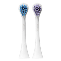 Front view of Curaprox Hydrosonic Brush Heads Power Duo 2-pack