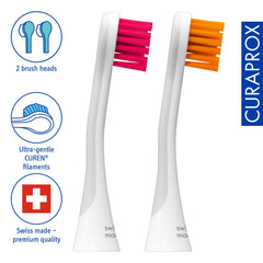 Ultra-soft 0.12 mm Curen filaments close-up