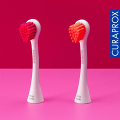 Swiss-made brush heads compatible with all Curaprox sonic models