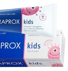 Kid-friendly toothpaste tube design against white background