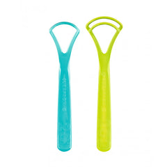 Curaprox Tongue Cleaner Set CTC 203 – two tongue cleaners, angled view