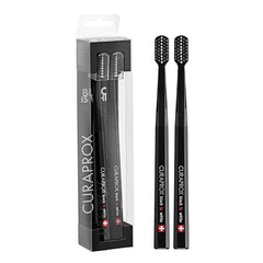 Curaprox Black Toothbrush Duo 2-Pack packaging