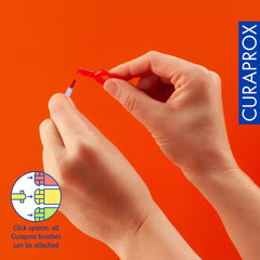Refill brushes compatible with Curaprox UHS holders to reduce plastic waste