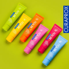 Safe, non-irritating enzymatic whitening toothpaste by Curaprox