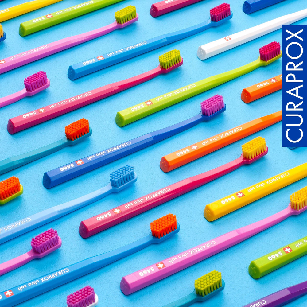 Adult oral care tool for gentle plaque removal