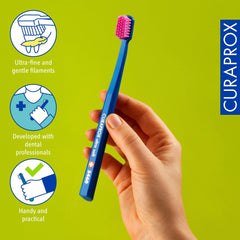 Ergonomic octagonal handle of Curaprox CS 5460