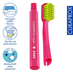 Two refill heads used with CS 5460 travel toothbrush