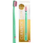 Curaprox CS 12460 Velvet Soft Toothbrush with light green-pink handle