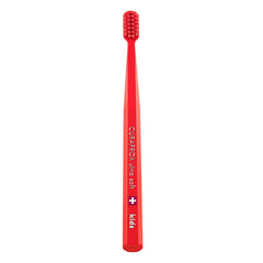 Curaprox CS Kids toothbrush red single-pack front view