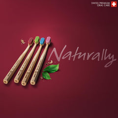 Assorted colours Curaprox CS Wood Toothbrush packaging image
